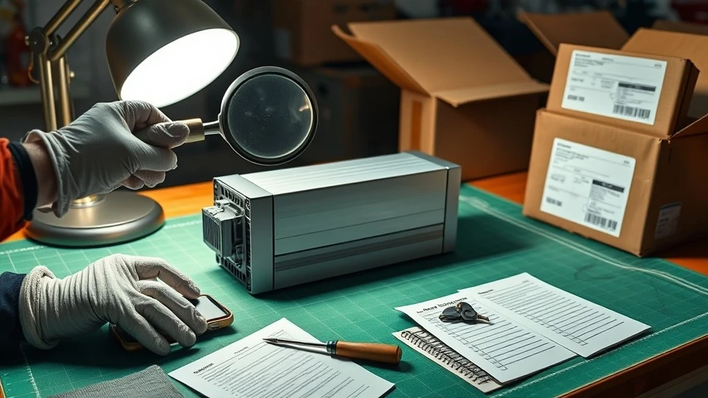A drive with its side cover removed on an inspection bench a gloved hand holding a loupe over the nameplate area with a torque screwdriver and a checklist nearby A drive with its side cover removed on an inspection bench a gloved hand holding a loupe over the nameplate area with a torque screwdriver and a checklist nearby