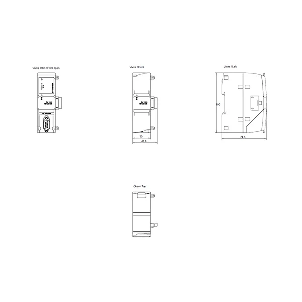 Siemens 6ES7241 1CH32 0XB0 plc